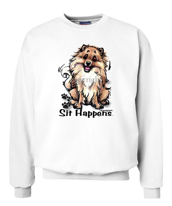 Pomeranian - Sit Happens - Sweatshirt