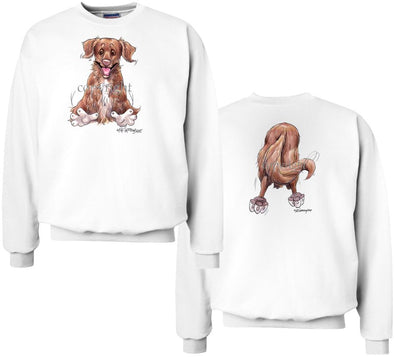 Nova Scotia Duck Tolling Retriever - Coming and Going - Sweatshirt (Double Sided)