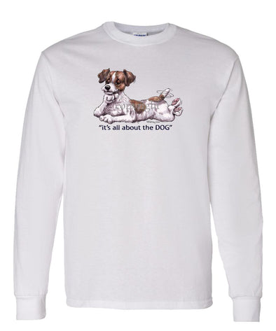 Parson Russell Terrier - All About The Dog - Long Sleeve T-Shirt