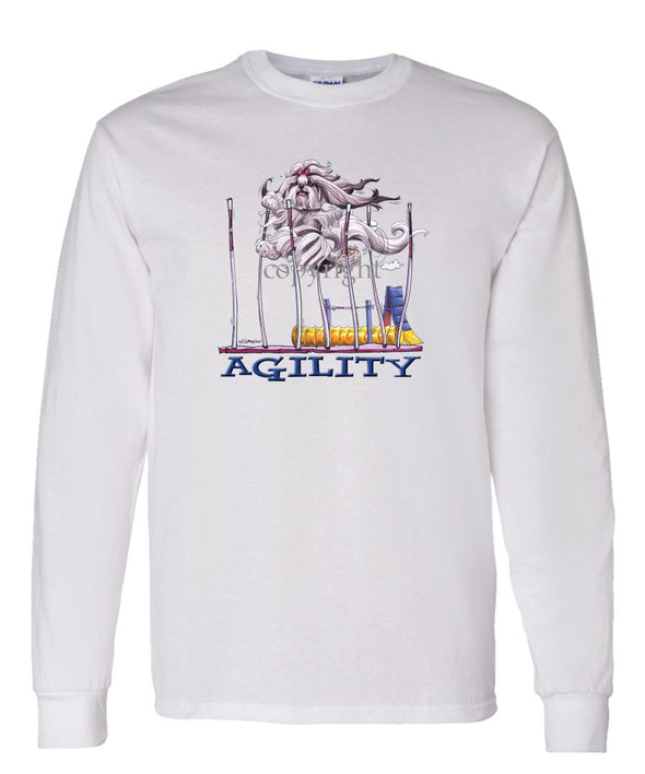 Shih Tzu - Agility Weave II - Long Sleeve T-Shirt