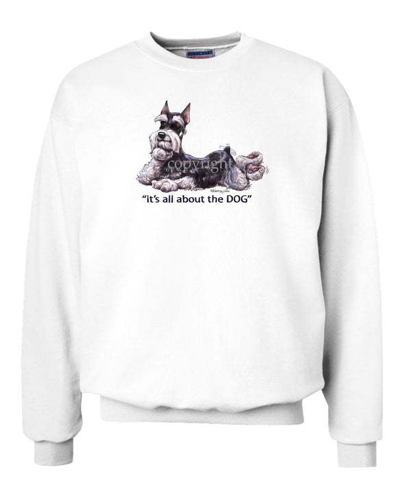 Schnauzer - All About The Dog - Sweatshirt
