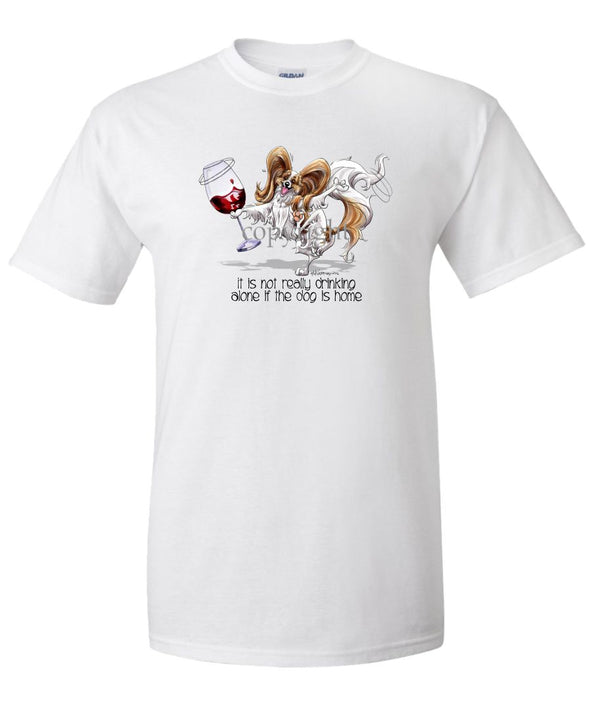 Papillon - It's Drinking Alone 2 - T-Shirt