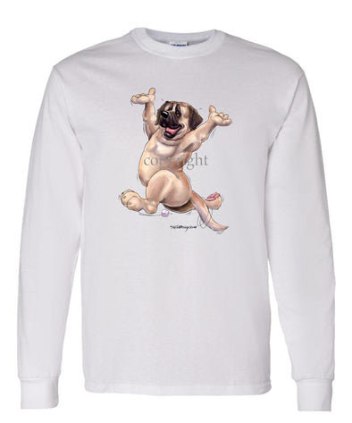 Mastiff - Happy Dog - Long Sleeve T-Shirt