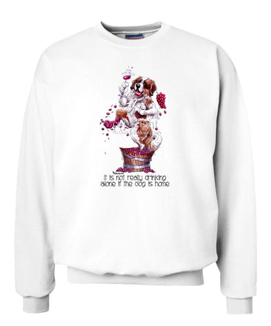 Saint Bernard - It's Not Drinking Alone - Sweatshirt