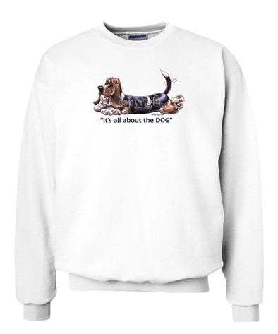 Basset Hound - All About The Dog - Sweatshirt