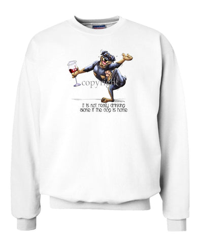 Rottweiler - It's Drinking Alone 2 - Sweatshirt