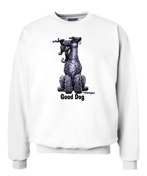 Kerry Blue Terrier - Good Dog - Sweatshirt
