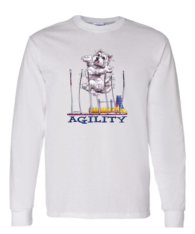 West Highland Terrier - Agility Weave II - Long Sleeve T-Shirt
