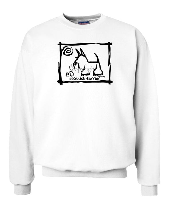 Scottish Terrier - Cavern Canine - Sweatshirt