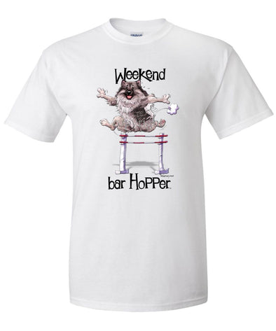Keeshond - Weekend Barhopper - T-Shirt
