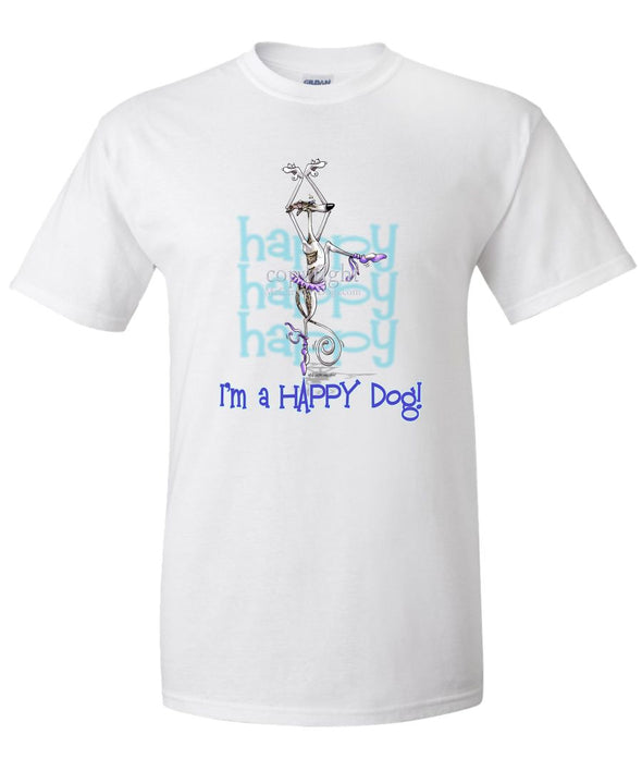 Whippet - 2 - Who's A Happy Dog - T-Shirt