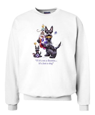 Scottish Terrier - Not Just A Dog - Sweatshirt