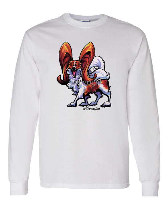 Papillon - Cool Dog - Long Sleeve T-Shirt