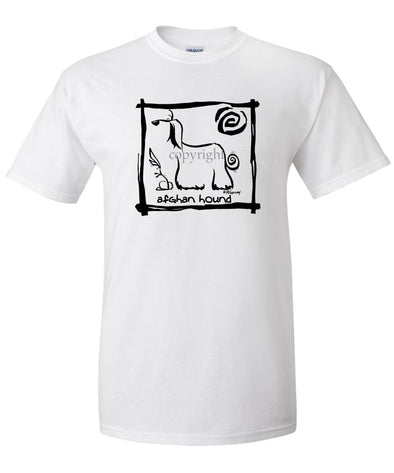 Afghan Hound - Cavern Canine - T-Shirt