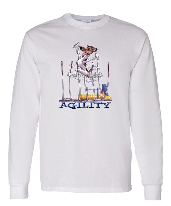 Smooth Fox Terrier - Agility Weave II - Long Sleeve T-Shirt