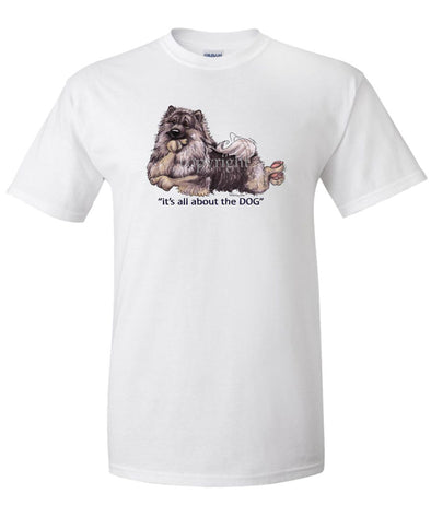 Keeshond - All About The Dog - T-Shirt