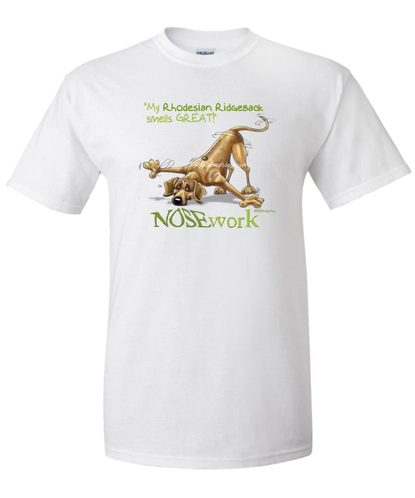 Rhodesian Ridgeback - Nosework - T-Shirt