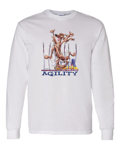 Irish Setter - Agility Weave II - Long Sleeve T-Shirt