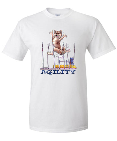 Shiba Inu - Agility Weave II - T-Shirt