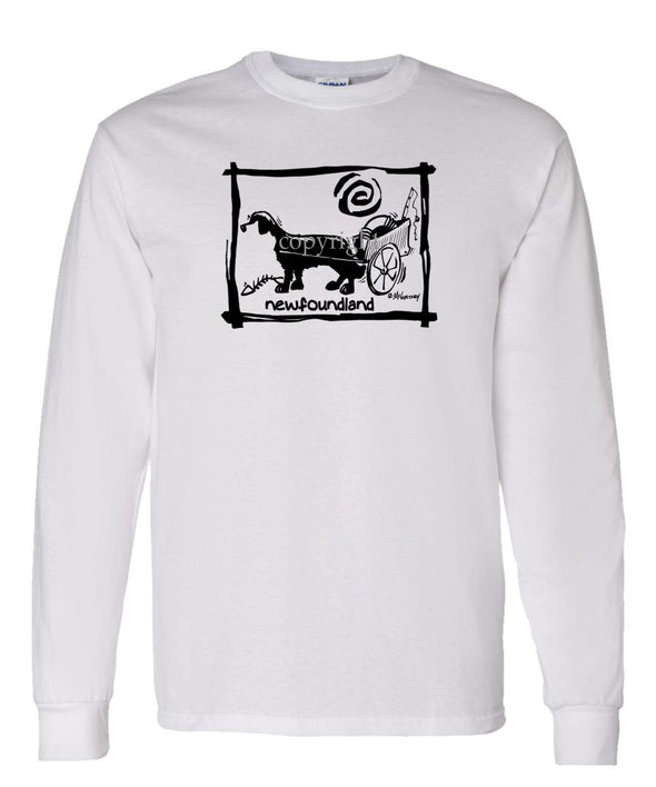 Newfoundland - Cavern Canine - Long Sleeve T-Shirt