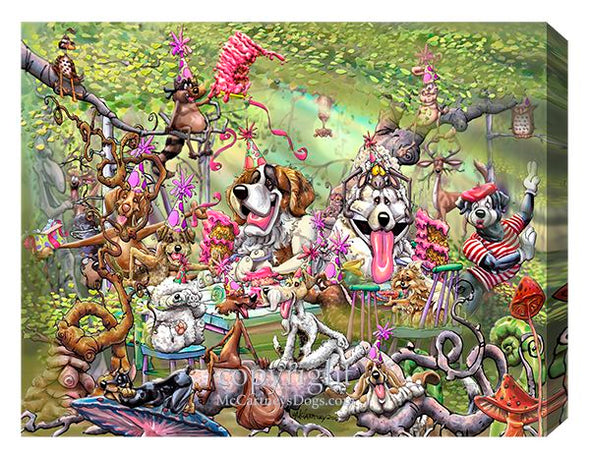 Woodland Party - Calendar Canvas